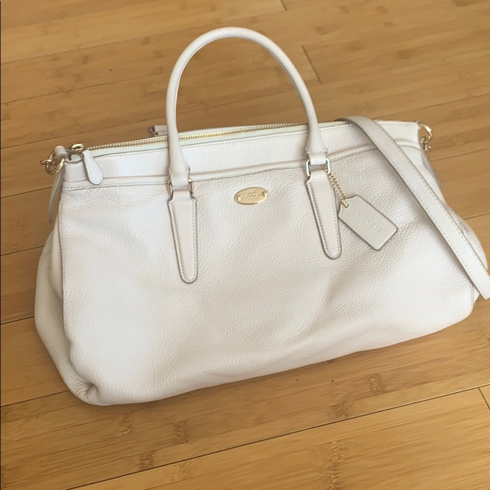 Coach Morgan Pebble Satchel Bag